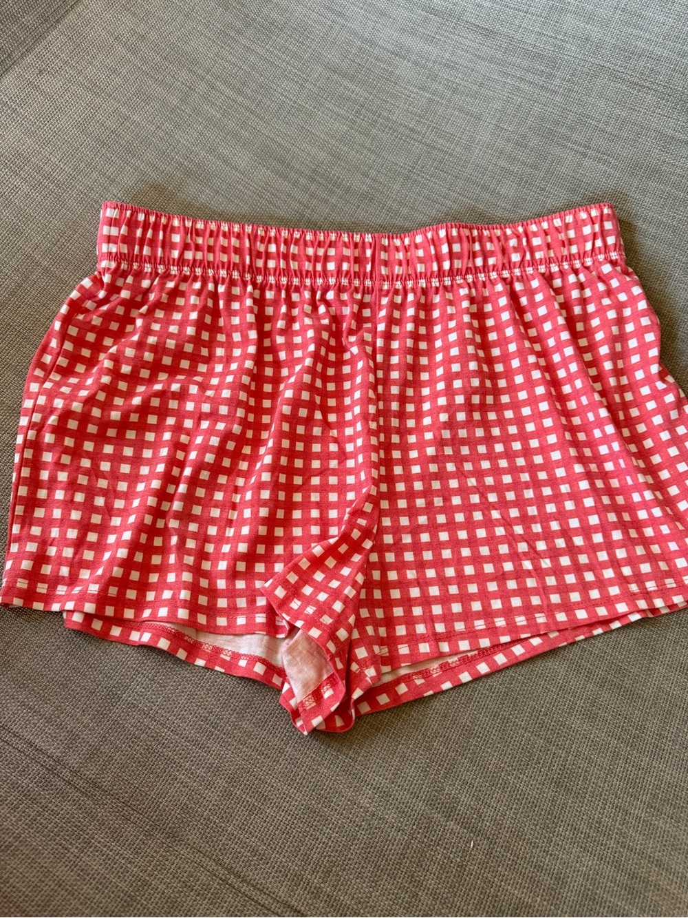 Peanuts Red and White Check Bottoms